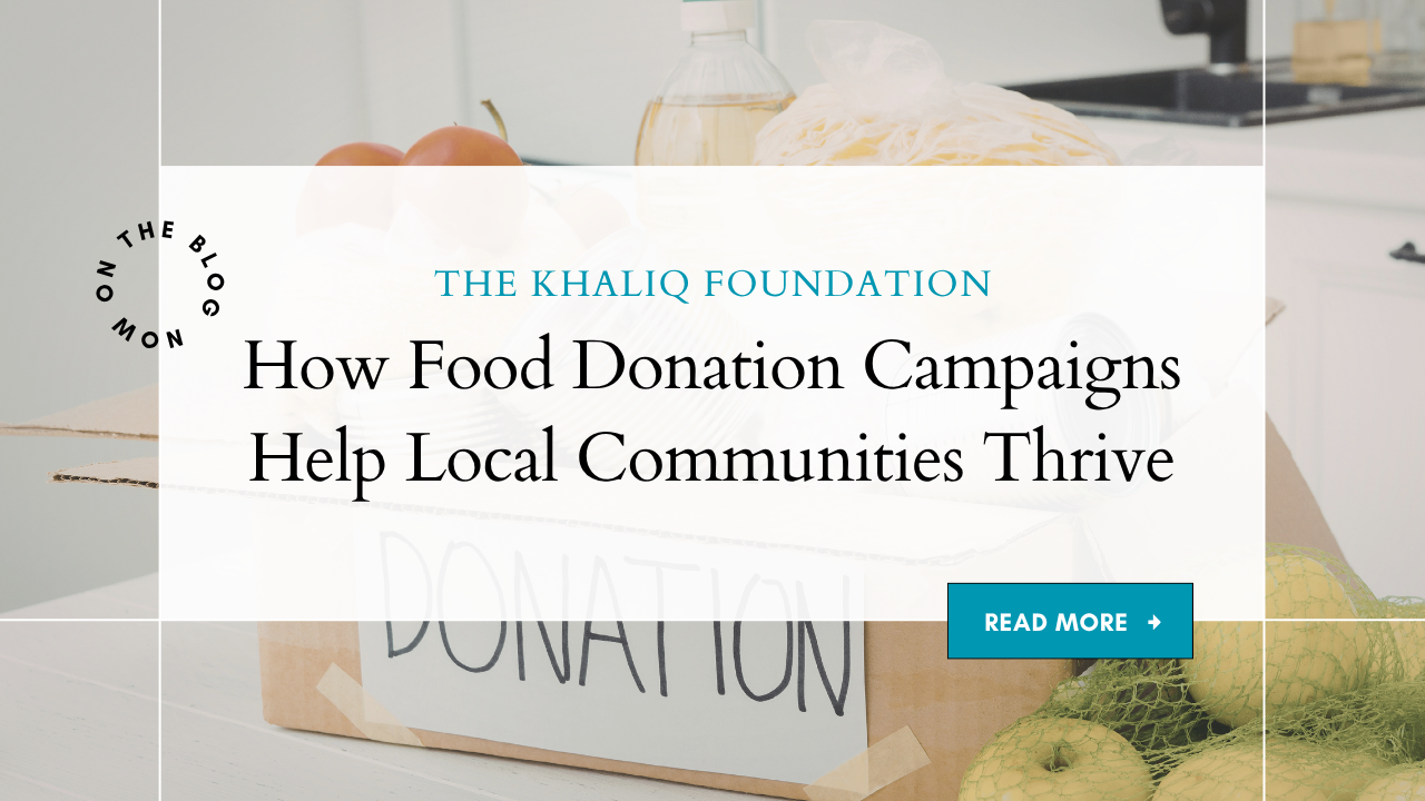 How Food Donation Campaigns Help Local Communities Thrive