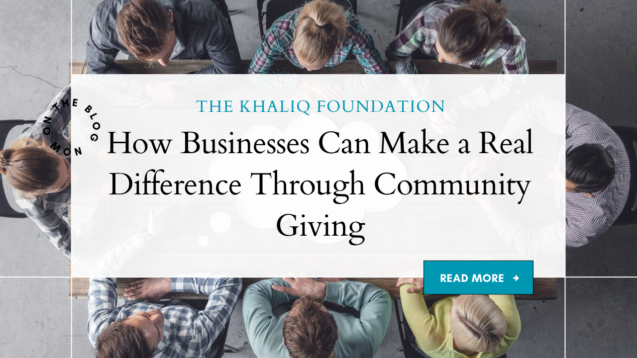 How Businesses Can Make a Real Difference Through Community Giving