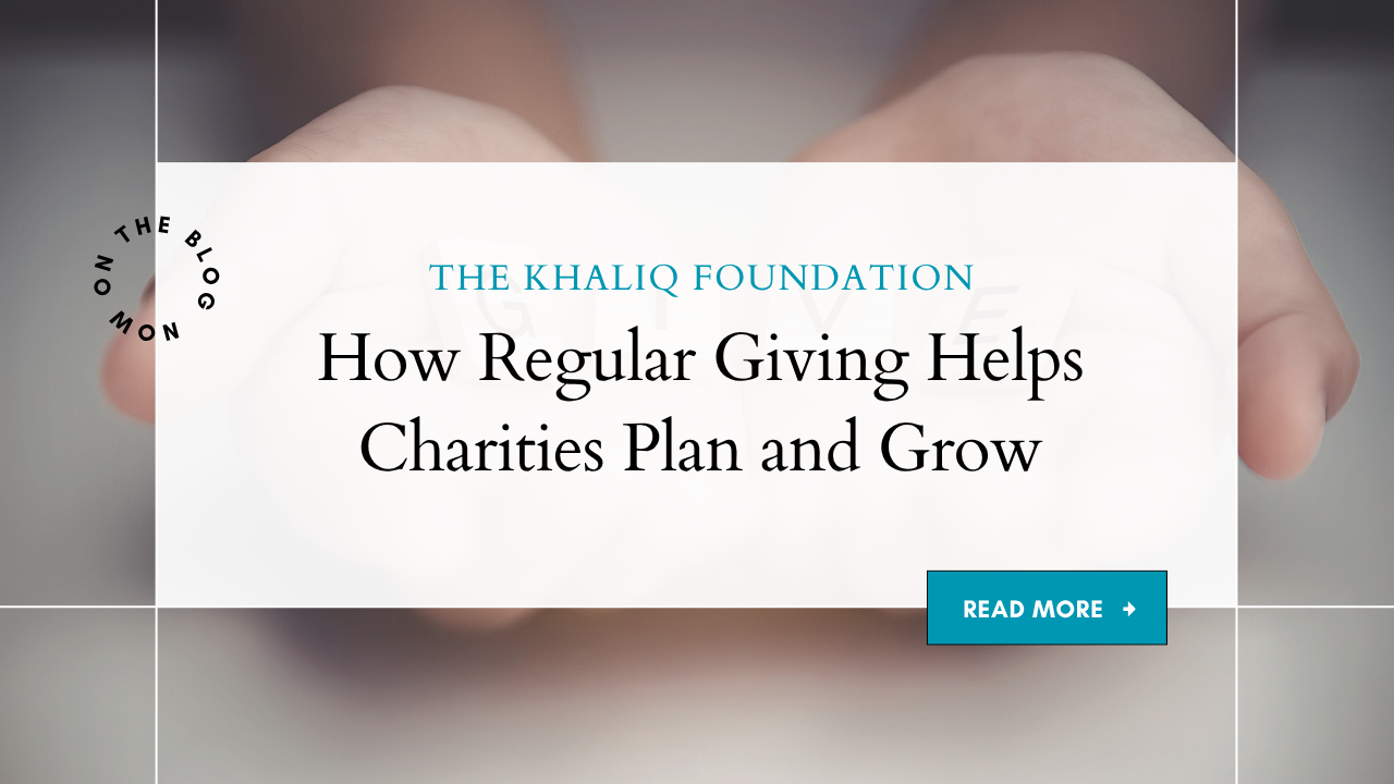 How Regular Giving Helps Charities Plan and Grow