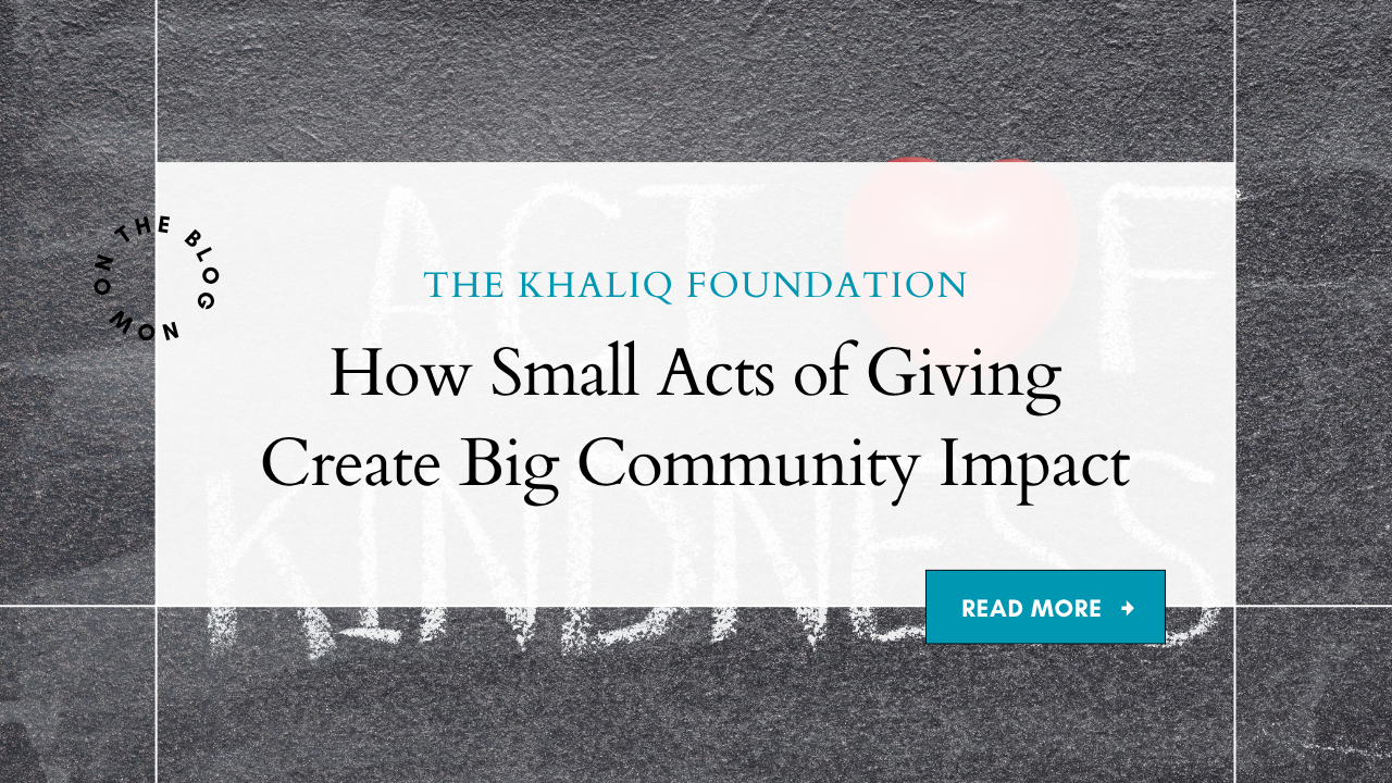 How Small Acts of Giving Create Big Community Impact