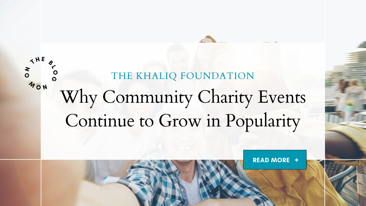 Why Community Charity Events Continue to Grow in Popularity